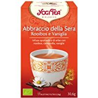 Los mejores  - Yogi Tea Infusión de Hierbas Rooibos Vainilla - 17 bolsitas